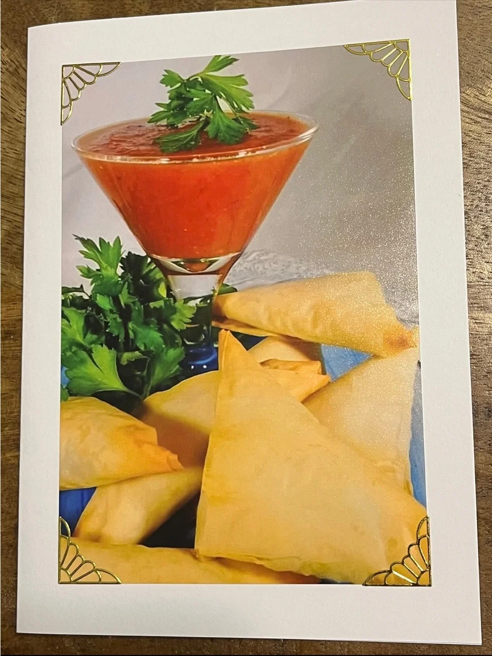 Photo Greeting Card Set - Appetizers